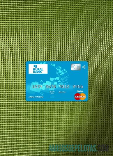 Banco Rural da Austrália Mastercard Photolook Front modelo